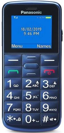 Panasonic - KX-TU110 - Mobiele Telefoon - Blauw - 4,5 cm Kleurendisplay