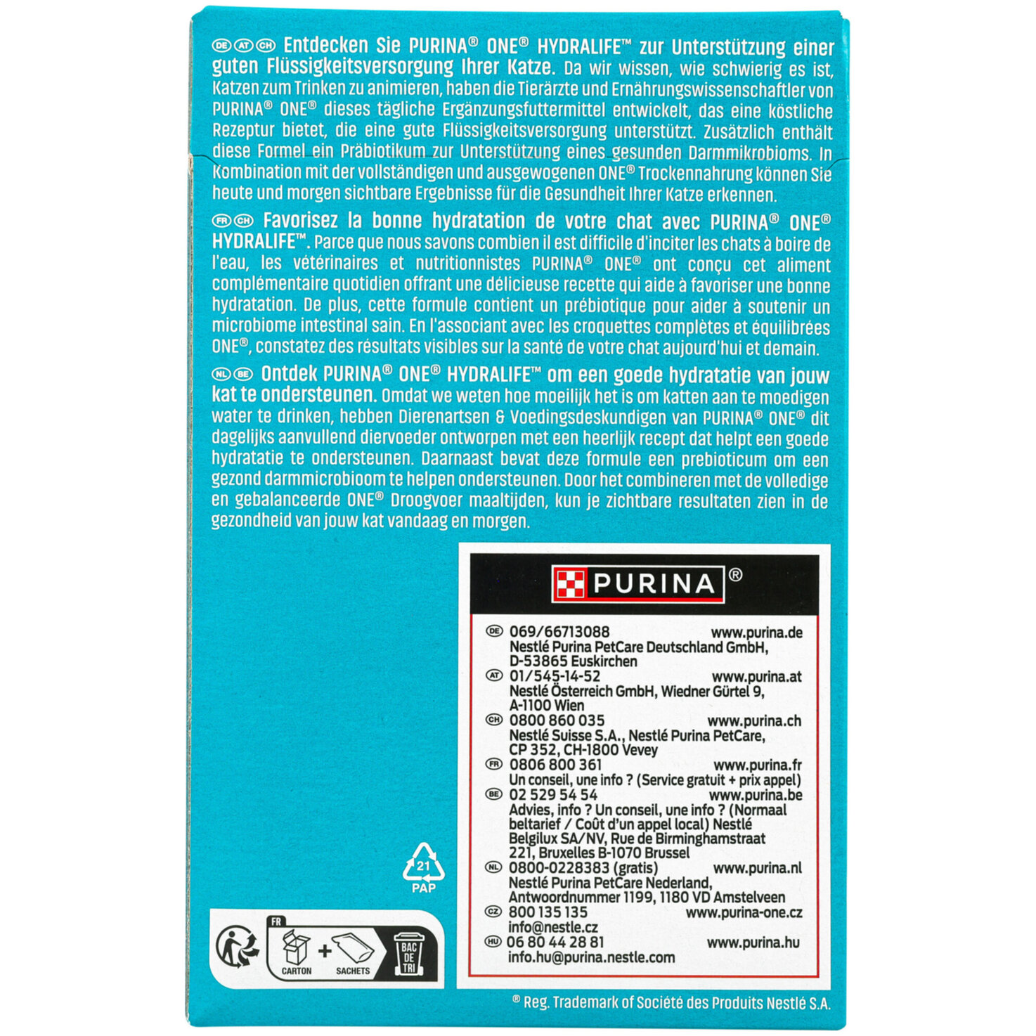 ONE Hydralife Liquid Lachs 6x50g