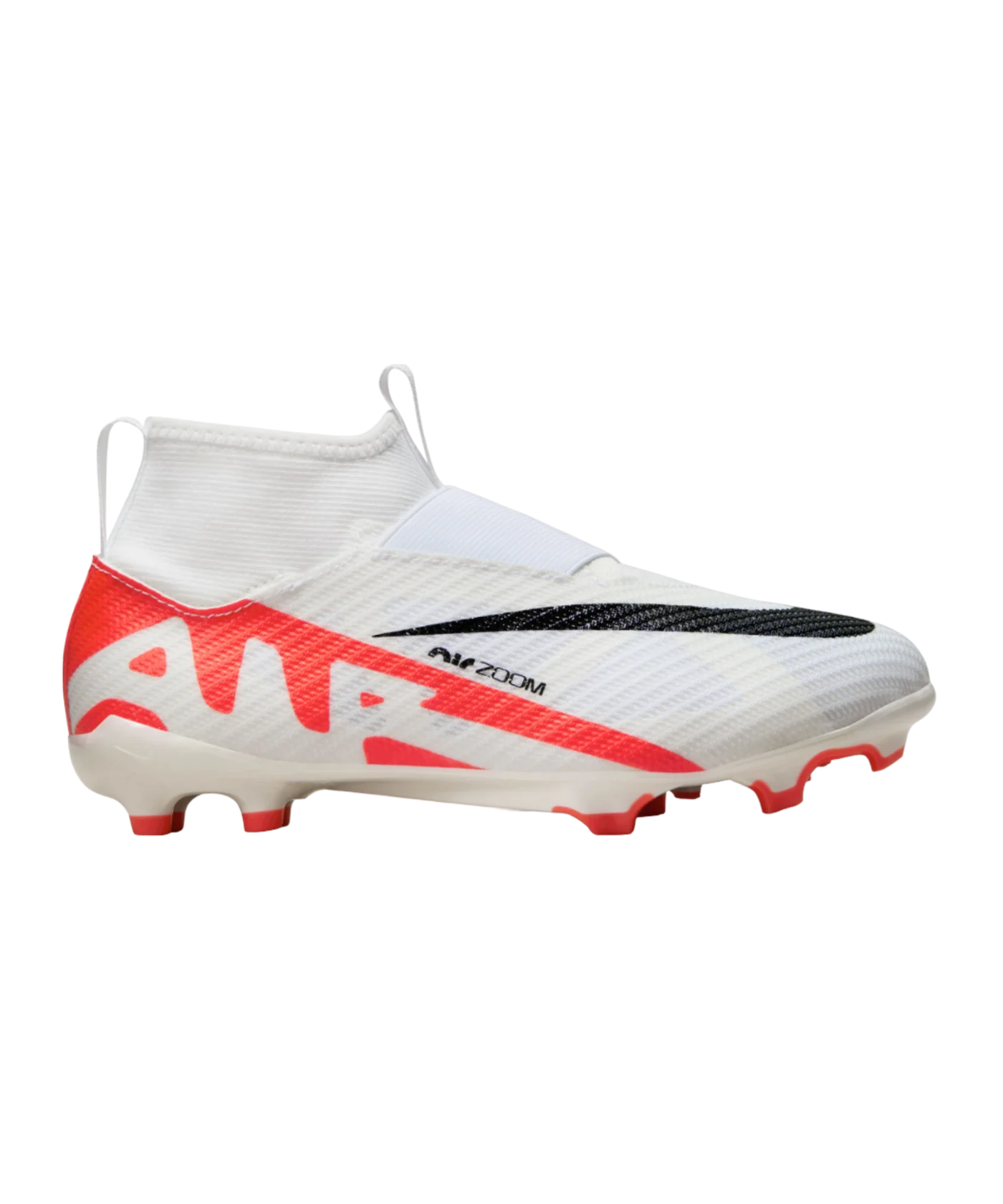 Nike Jr Air Zoom Mercurial Superfly IX Pro FG Ready Kids Rot Weiss Schwarz F600