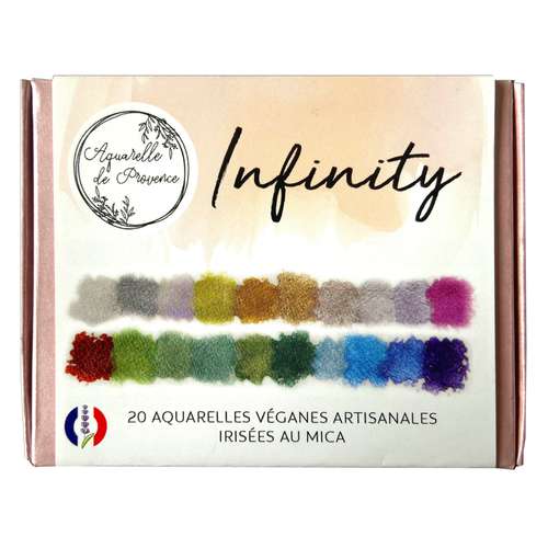 Aquarelle de Provence® extrafeine Aquarellfarben 20er-Set, 