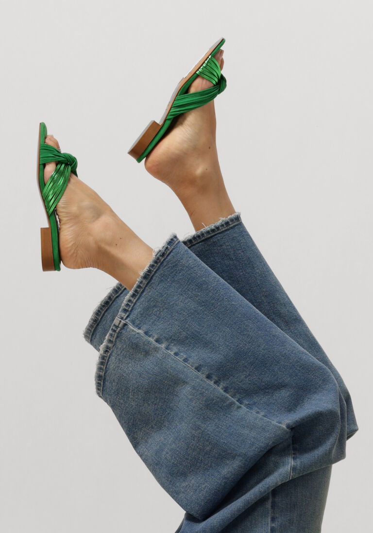 FABIENNE CHAPOT groene fabienne chapot slippers momo sandal