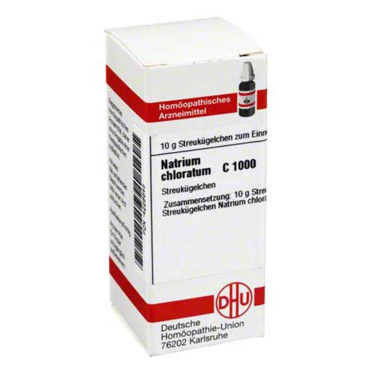 DHU Natrium chloratum C 1000 Globuli, 10 g