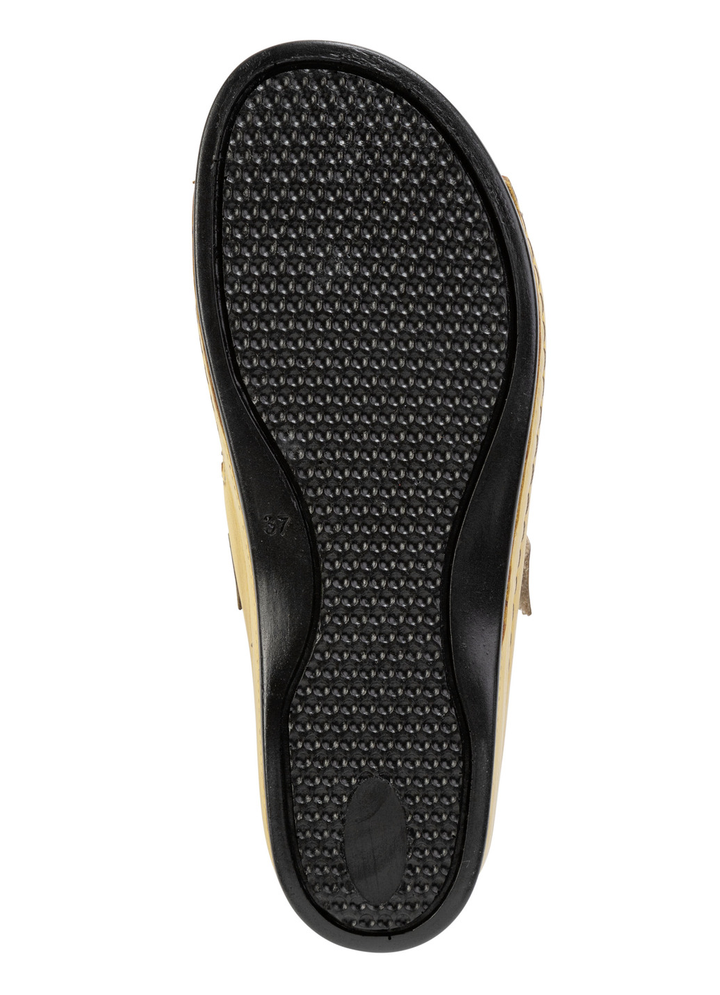 Gemini Pantolette aus teilweise schattiertem Rind-Nappaleder