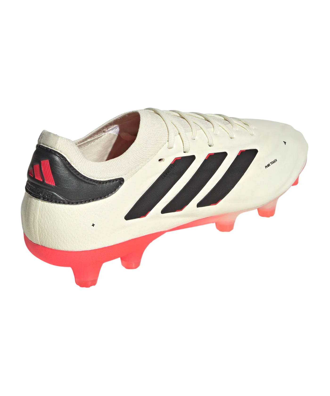 adidas COPA Pure 2 Elite KT FG Solar Energy Weiss Schwarz Rot