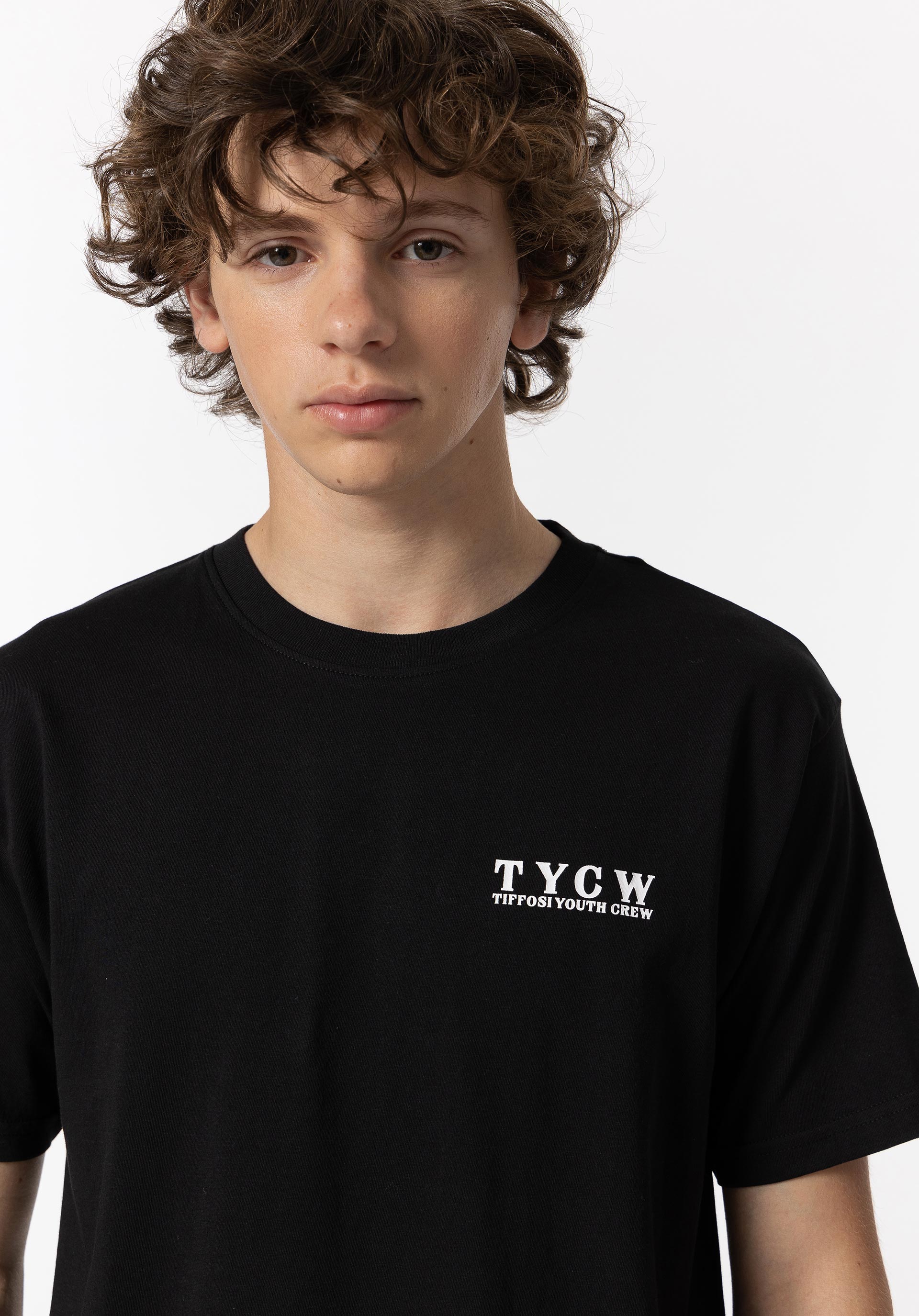 T-shirt com Estampado nas Costas