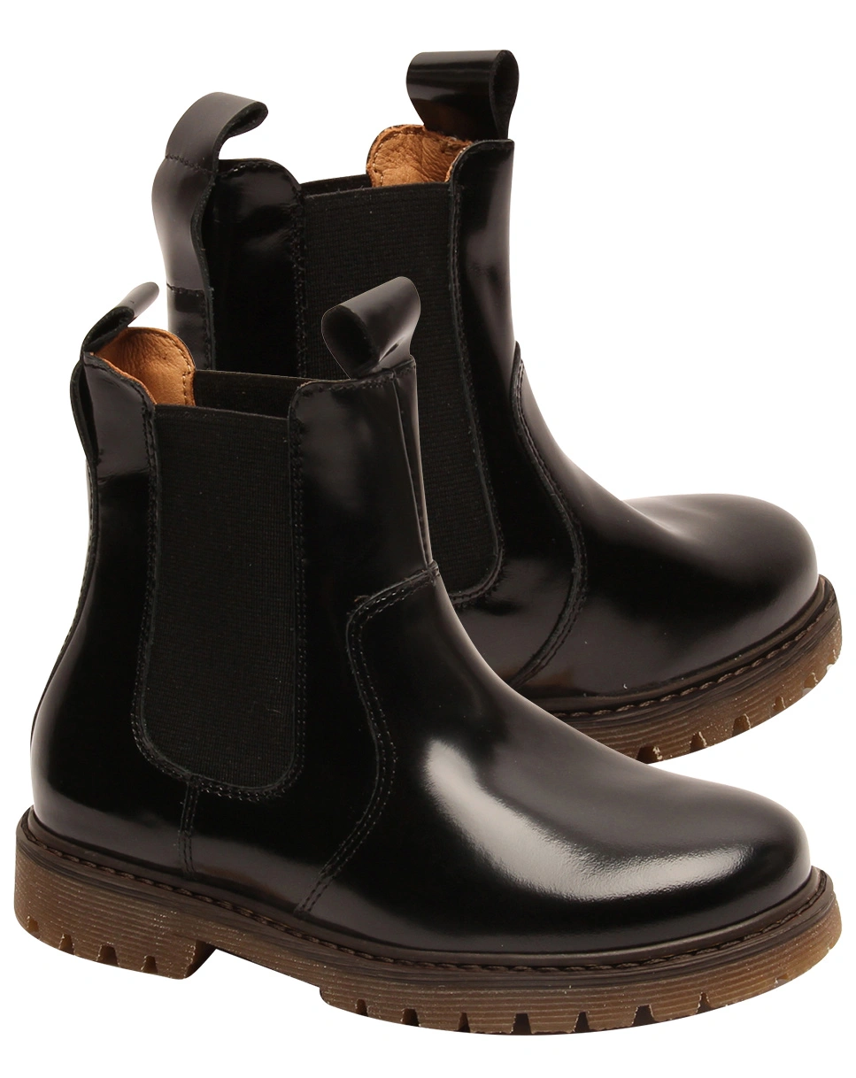 Chelseaboots NEEL in black polido