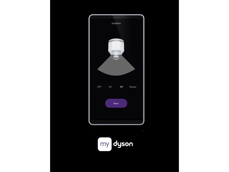Dyson Luftreiniger/Ventilator Hot Cool PH2 De-Nox 81 m³ Luftreiniger mit Ventilator