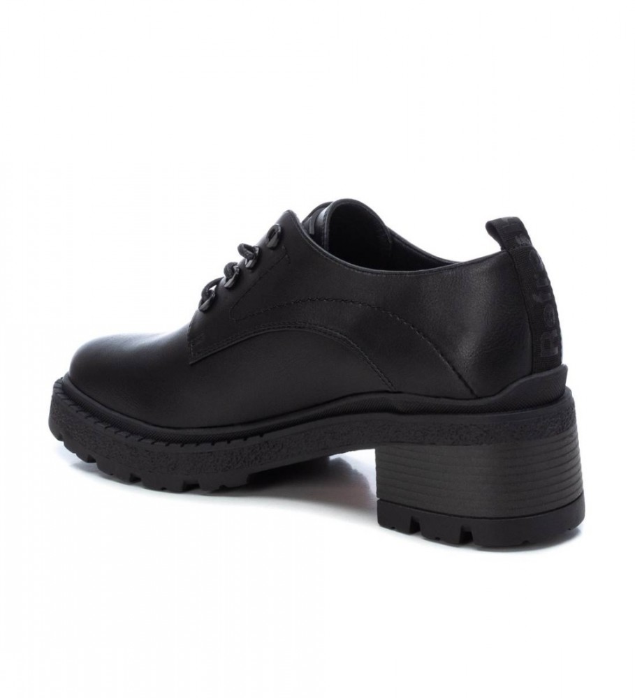 Mocassins Refresh 171235 Pretos - Altura do salto: 5 cm -