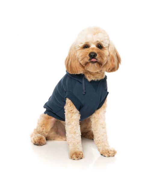 Fuzzyard Zoomies Hoodie Navy - Hondenkleding