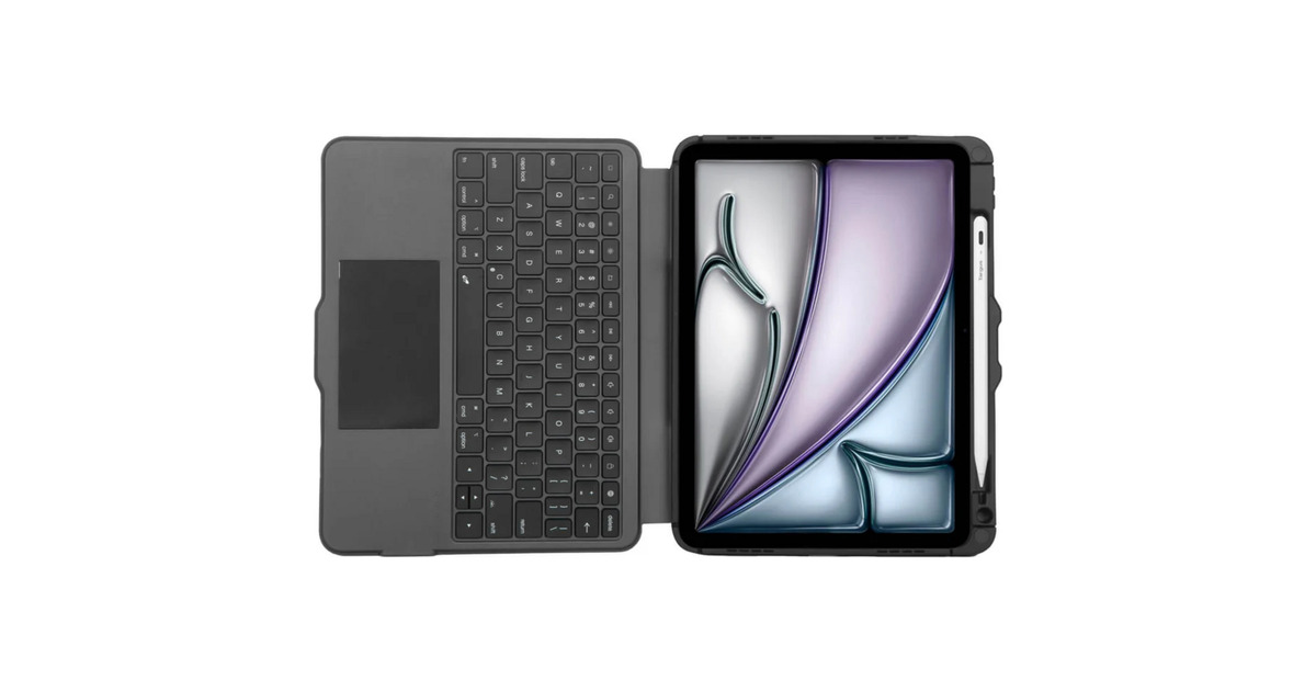 TargusVersaVu Bluetooth® Keyboard Case for iPad tablethoes  (Zwart)