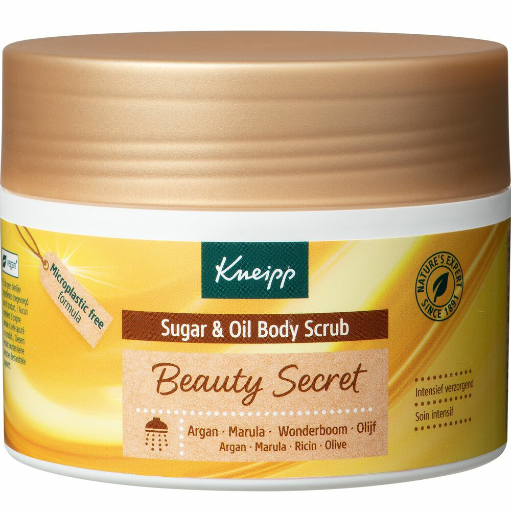 4x Kneipp Sugar & Oil Body Scrub Beauty Secret220 gr