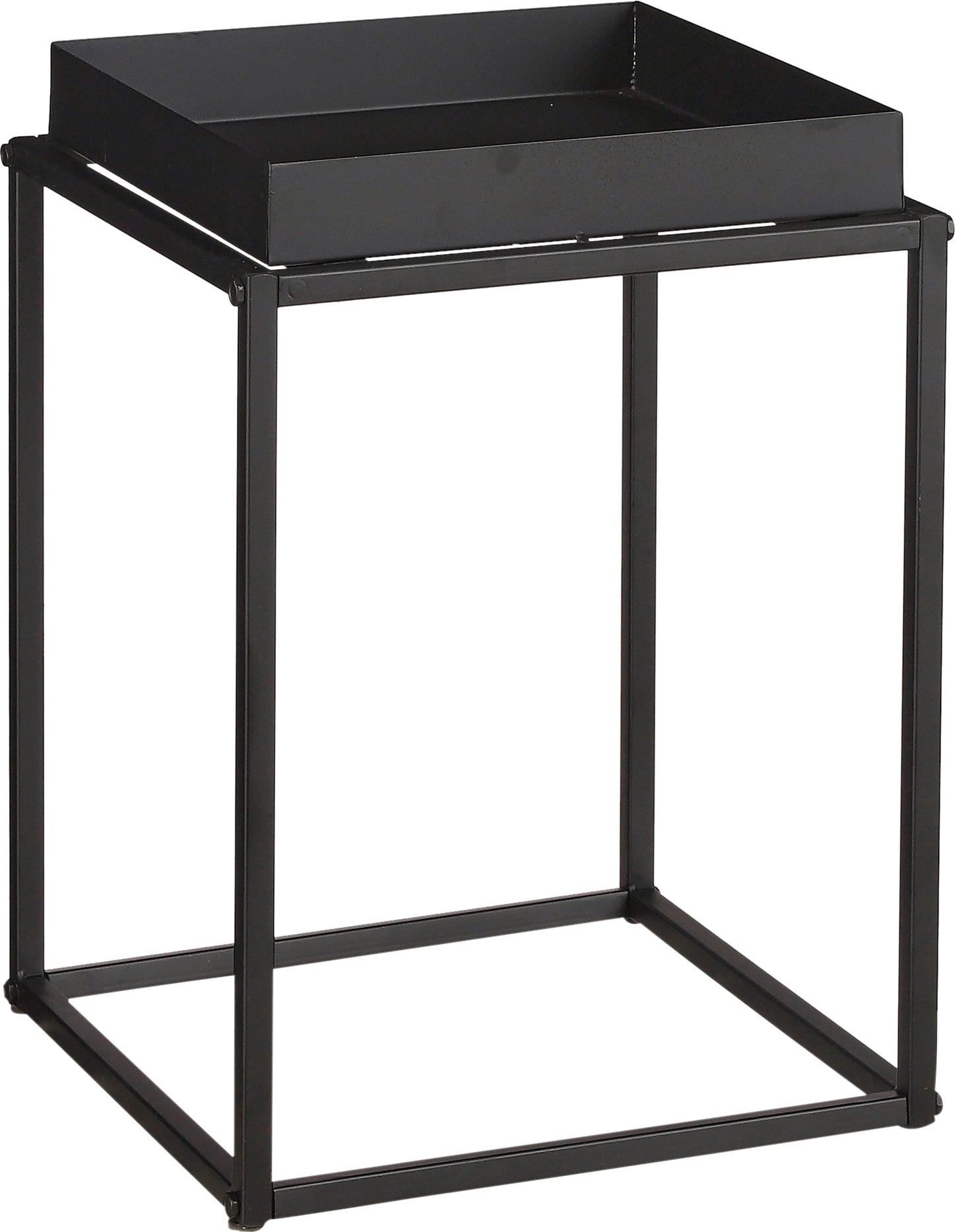 Mica Decorations bijzettafel Nero zwart D 30 H 32,5 cm