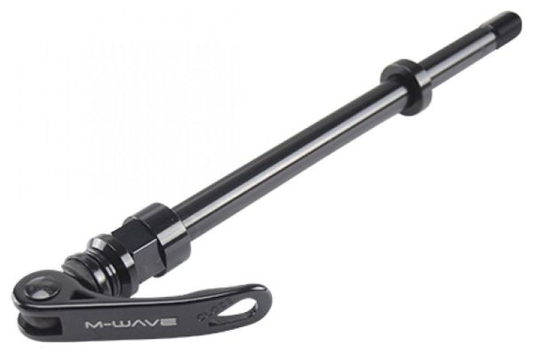 BLOCAGE VTT AR AXE TRAVERSANT POUR REMORQUE COMP SHIMANO 12MM ENTRAXE 142/148MM P1.5 NOIR