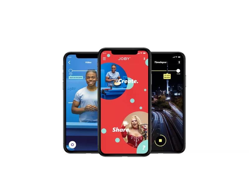 Joby Halterung Swing Smartphone Kit Motion Control Slider für Mobiltelefone Halterungskit