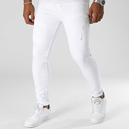 Jean Slim Blanc
