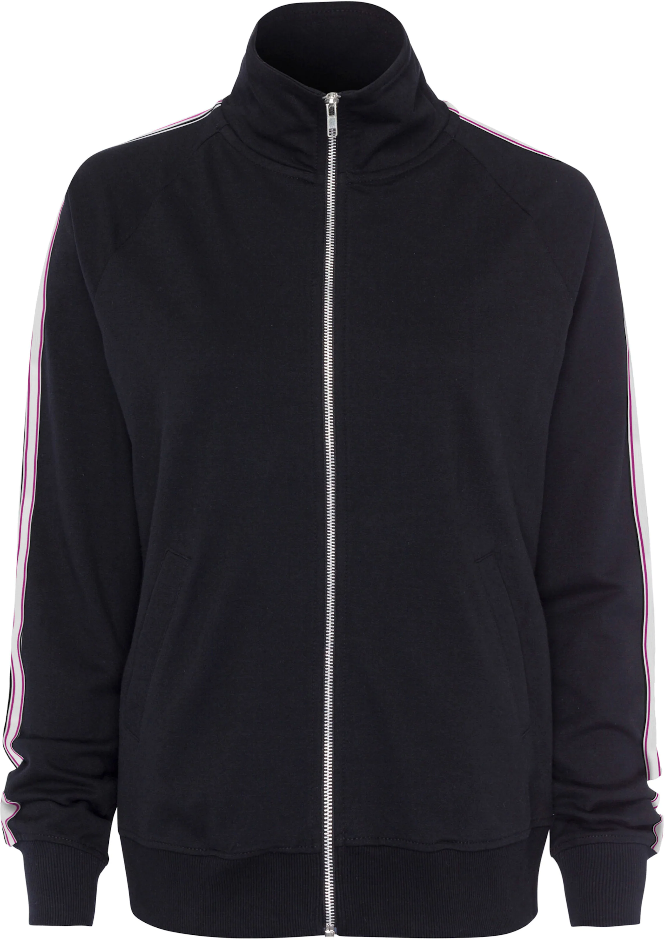 H.I.S Sweatjacke in schwarz