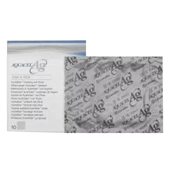 Curativo estéril Convatec Aquacel AG 5x5cm, 10 unidades