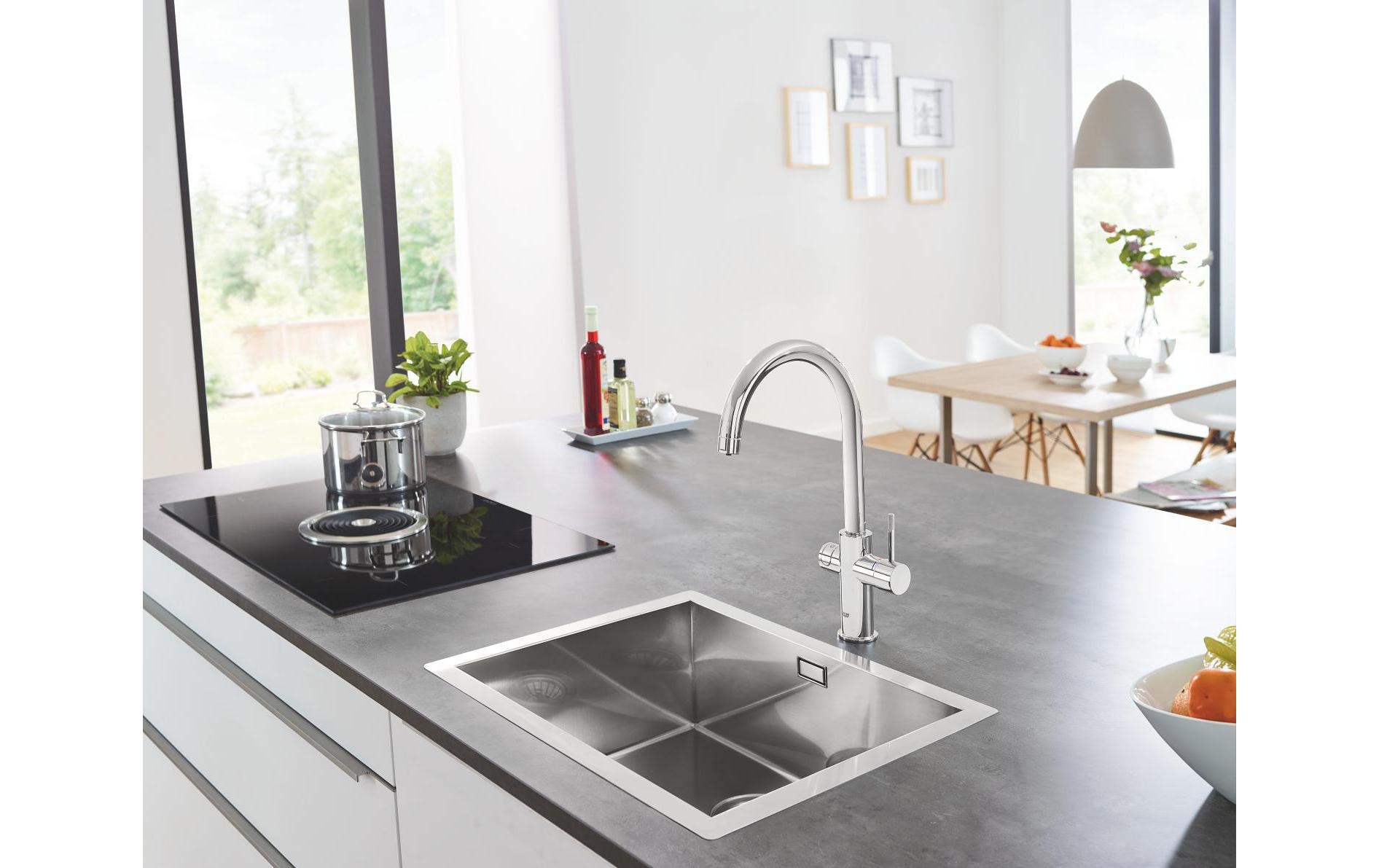 Grohe Küchenarmatur »Blue Home C-Auslauf, Starter Kit«