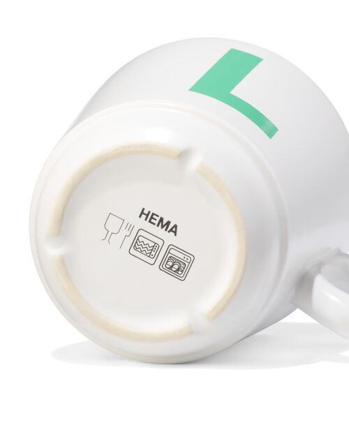mug 280ml lettre L