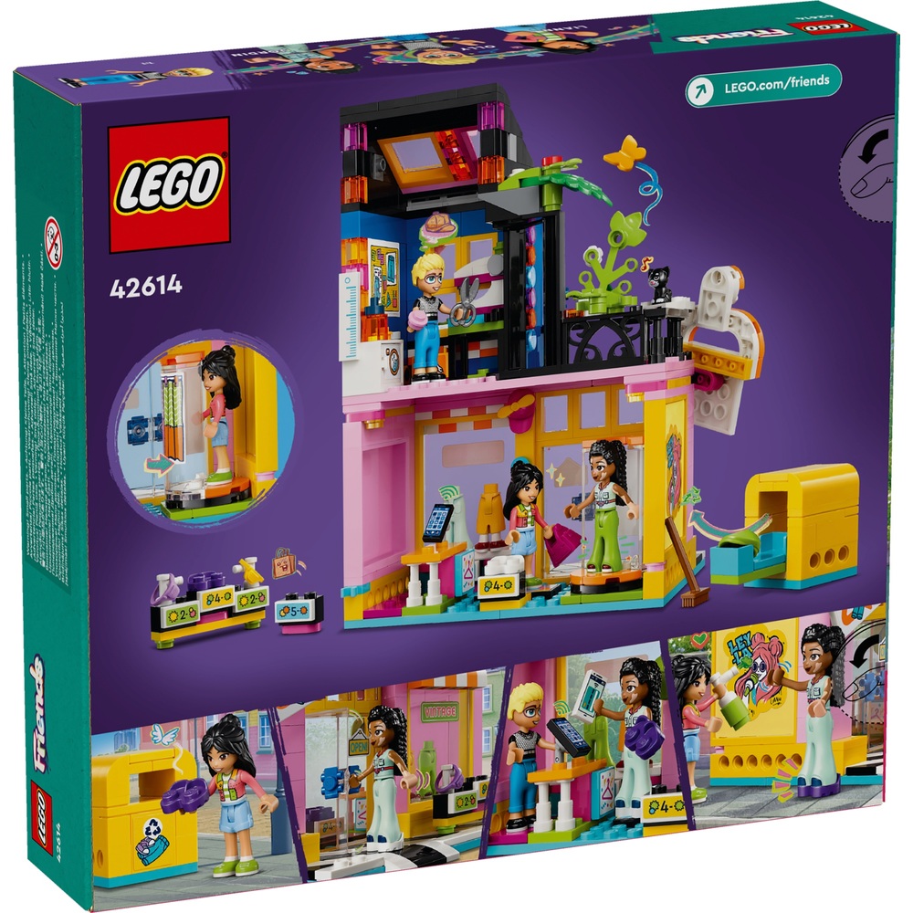 LEGO Friends 42614 Vintage-Modegeschäft Spielzeugladen Spielset
