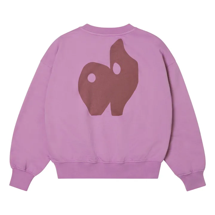 Main Story Sweat Col Rond Bubble Uni | Rose