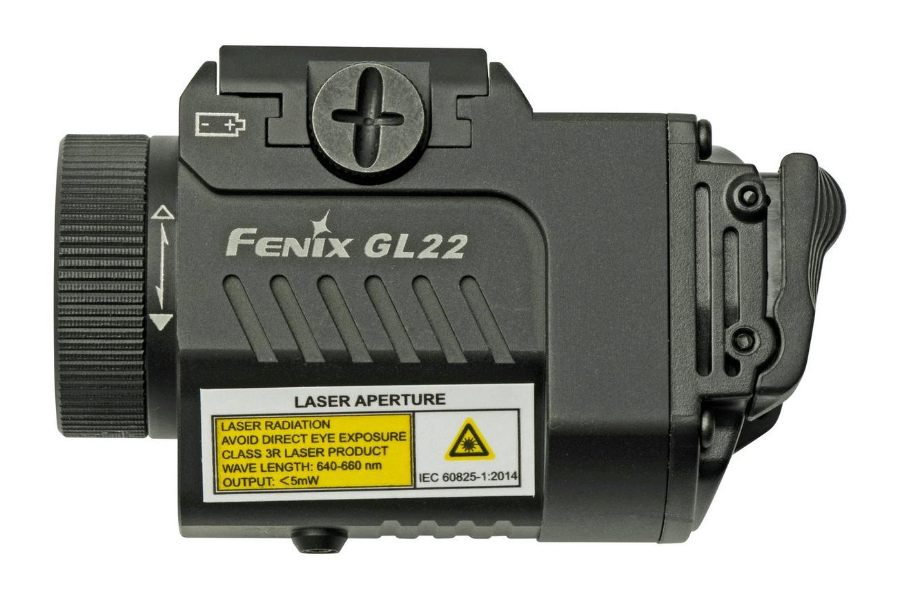 Fenix GL22, 750 lumen, tactische lamp met rode laser