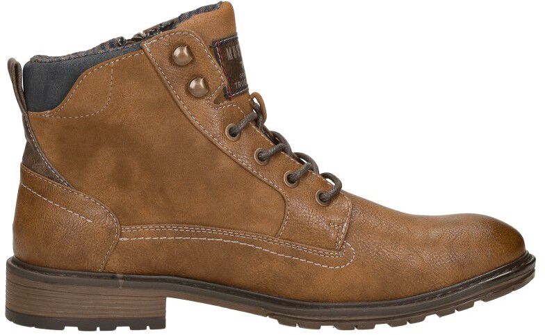 Mustang Heren veterschoenen cognac