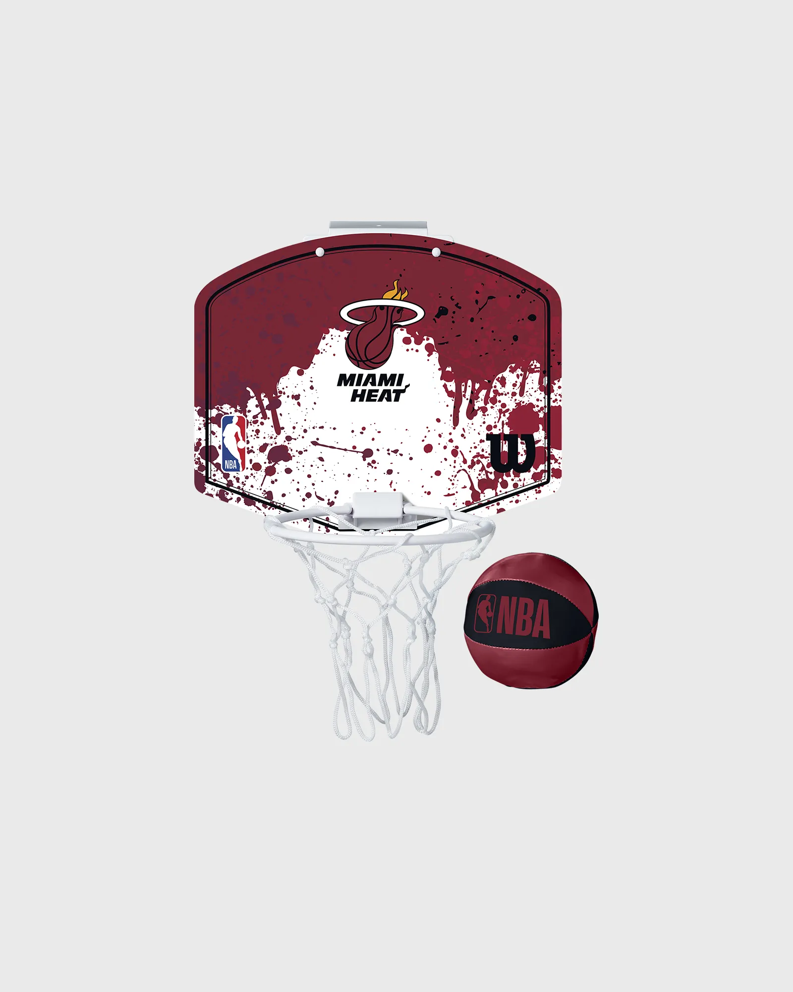 WILSON NBA TEAM MINI HOOP MIAMI HEAT
