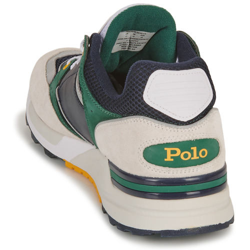 Polo Ralph Lauren - TRACKSTR 200-SNEAKERS-LOW TOP LACE Blanco / Marino / Verde