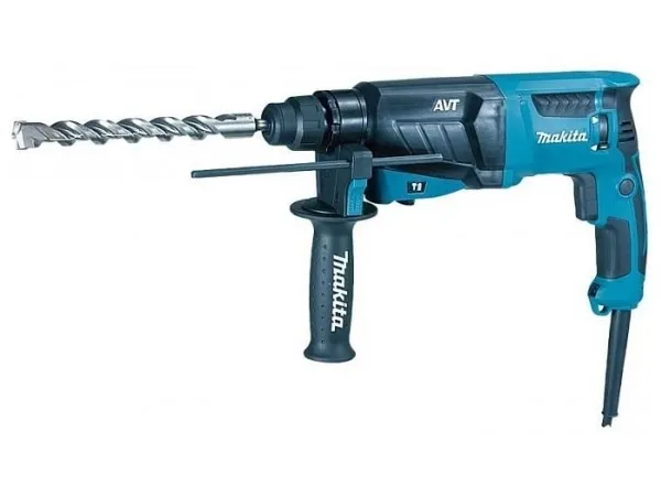 Makita HR2631FTJ - Roterende hammer - 800 W - 3 tilstande - SDS-plus - 2.4 Joule