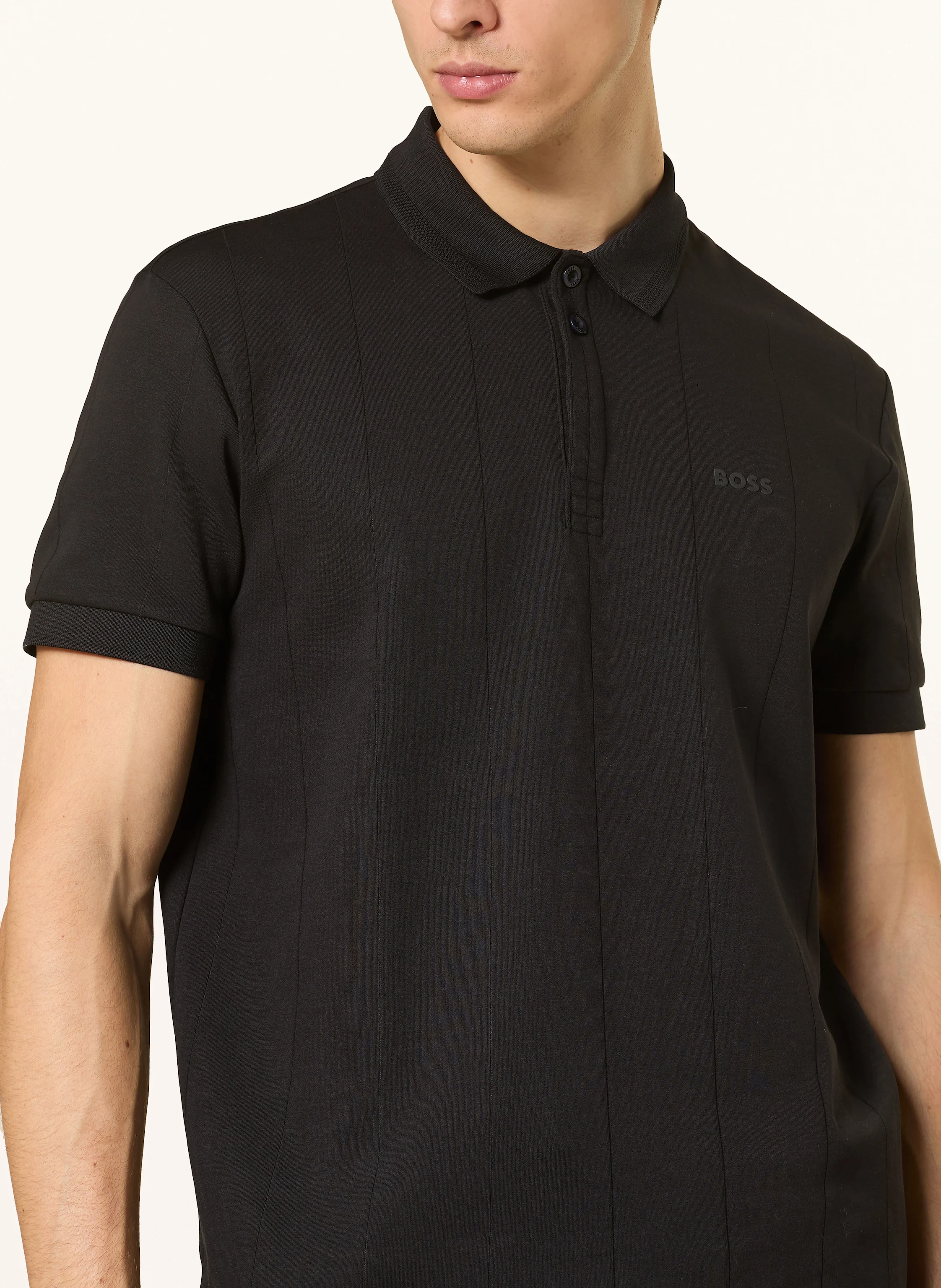 BOSS Jersey-Poloshirt PADDY CURVED Regular Fit