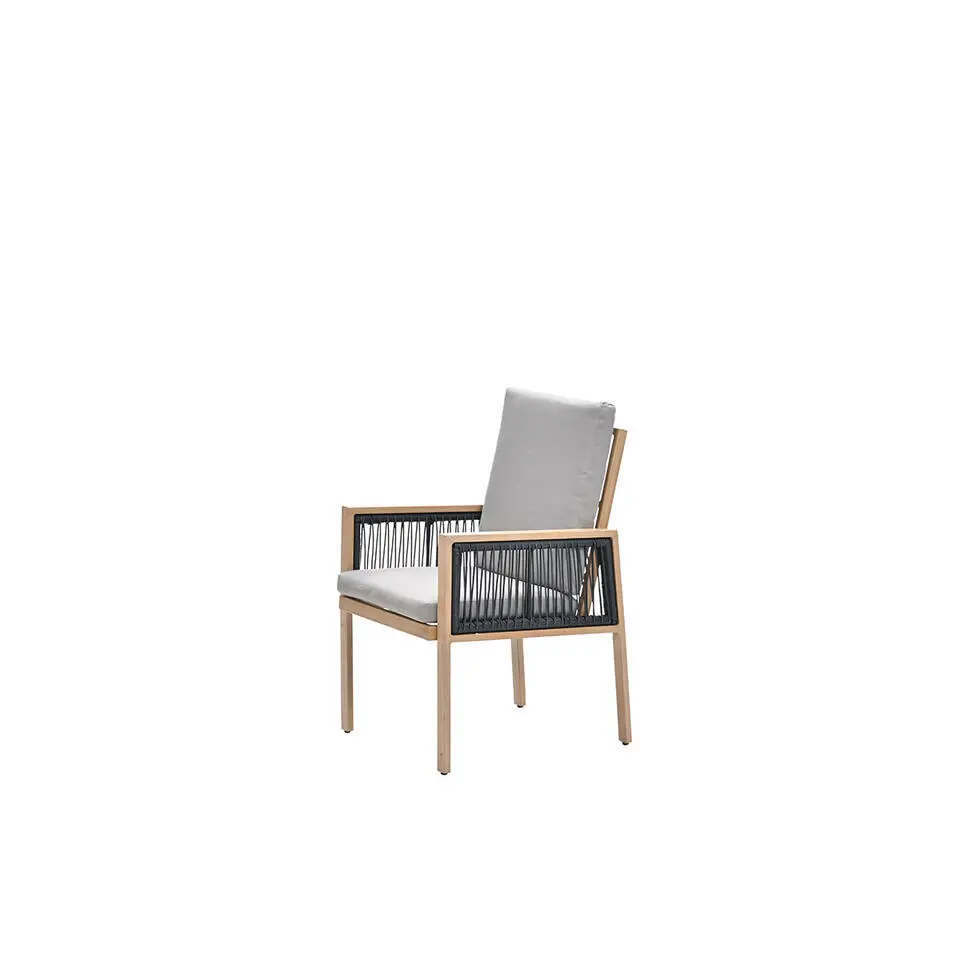 Garden Impressions San Capri lounge dining stoel - aluminium