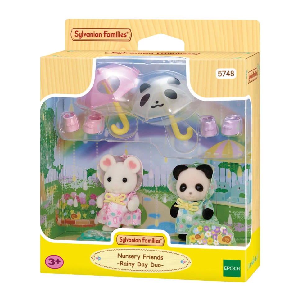 Sylvanian Families Duo peutervriendjes regendag