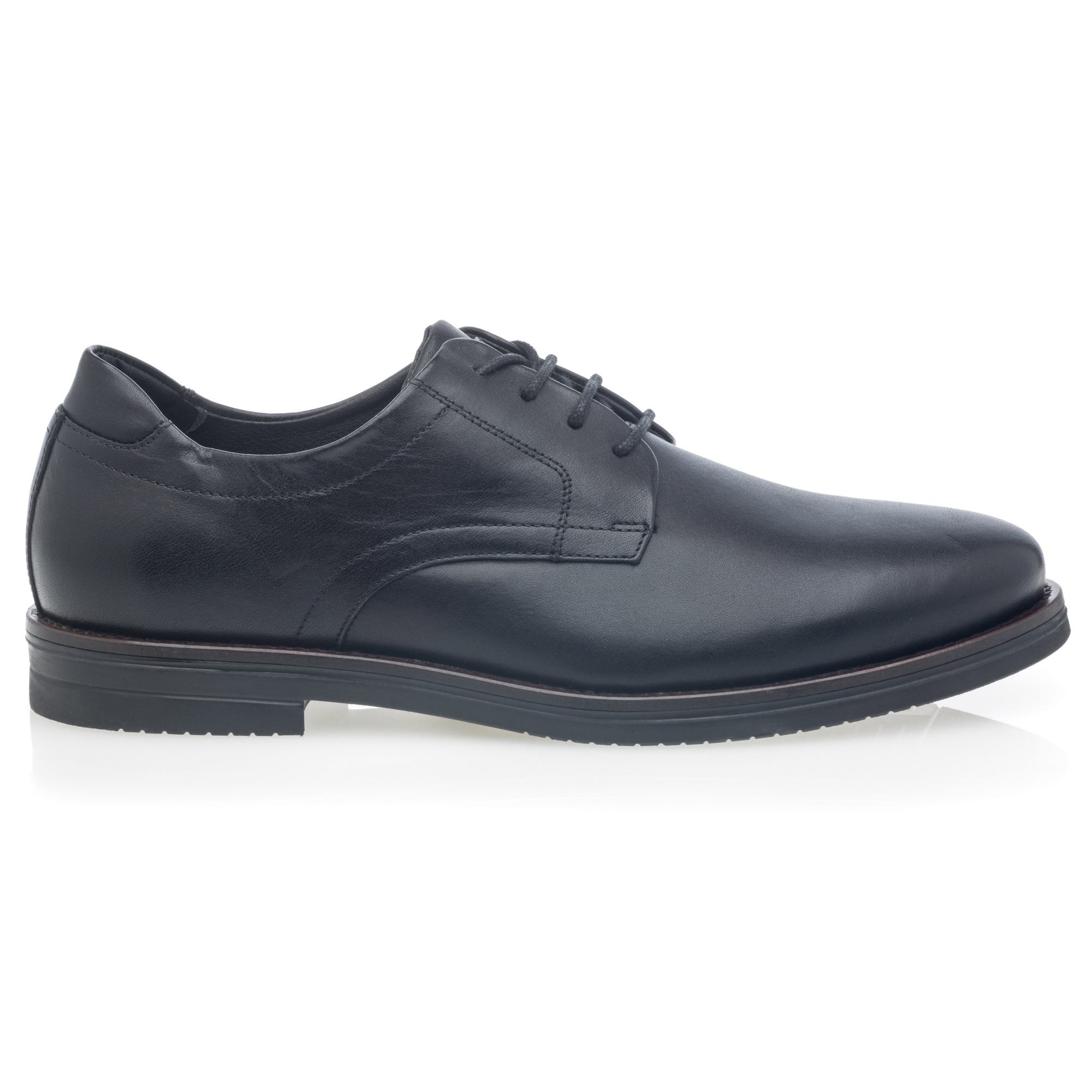 Derbies Homme en cuir noir