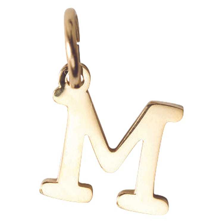 DARK Letter Charm M