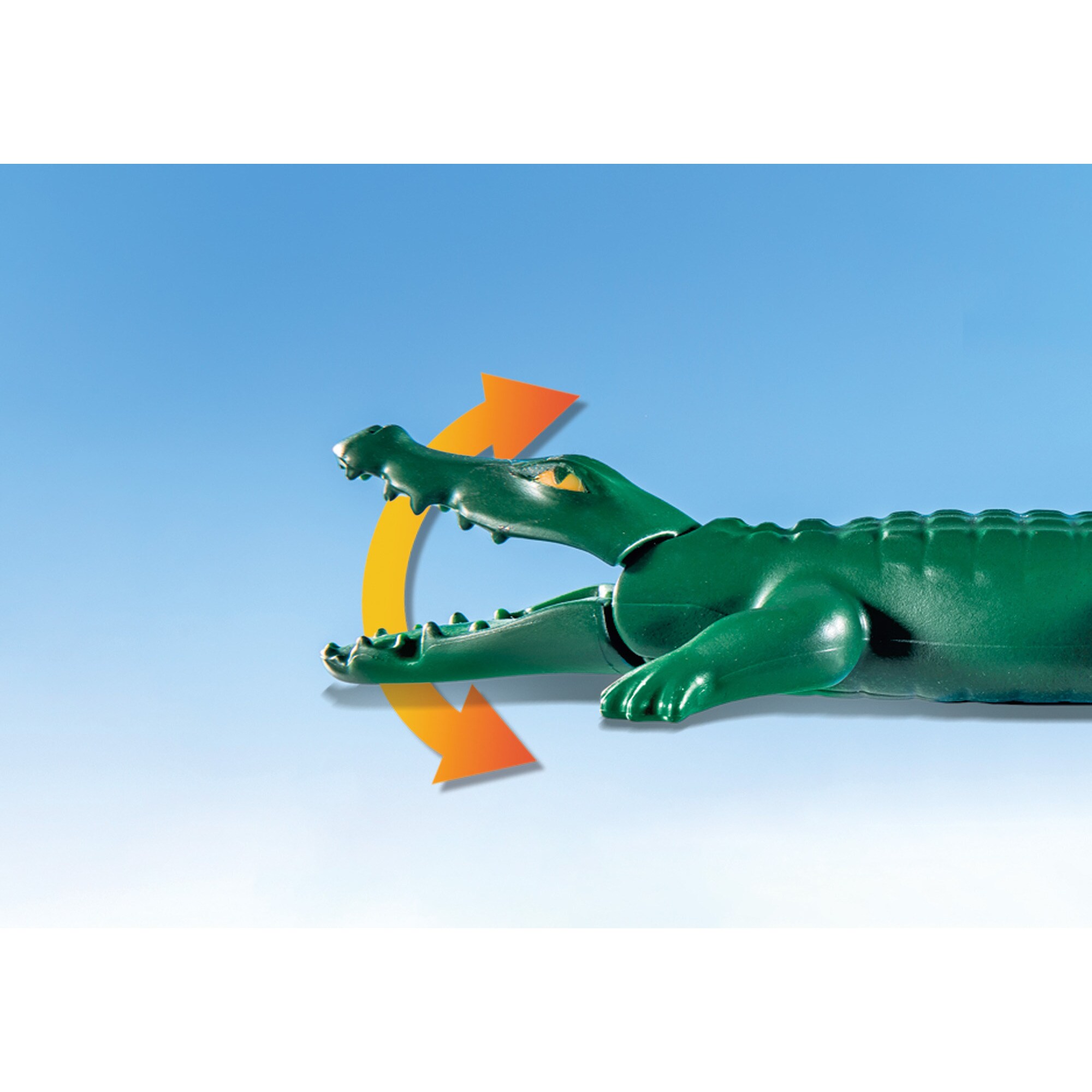 PLAYMOBIL Konstruktionsspielzeug Pirates Starter Pack Pirat mit Alligator