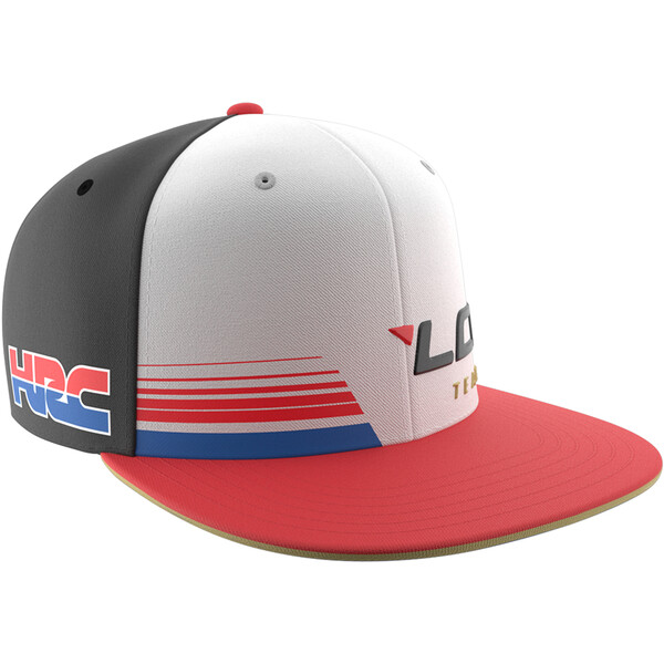 Ixon - Casquette Flat LCR 22 Noir / Blanc / Rouge