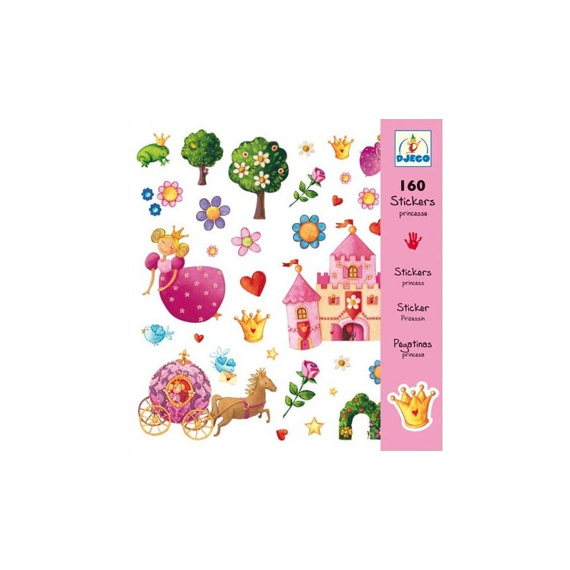 160 stickers - Princesses