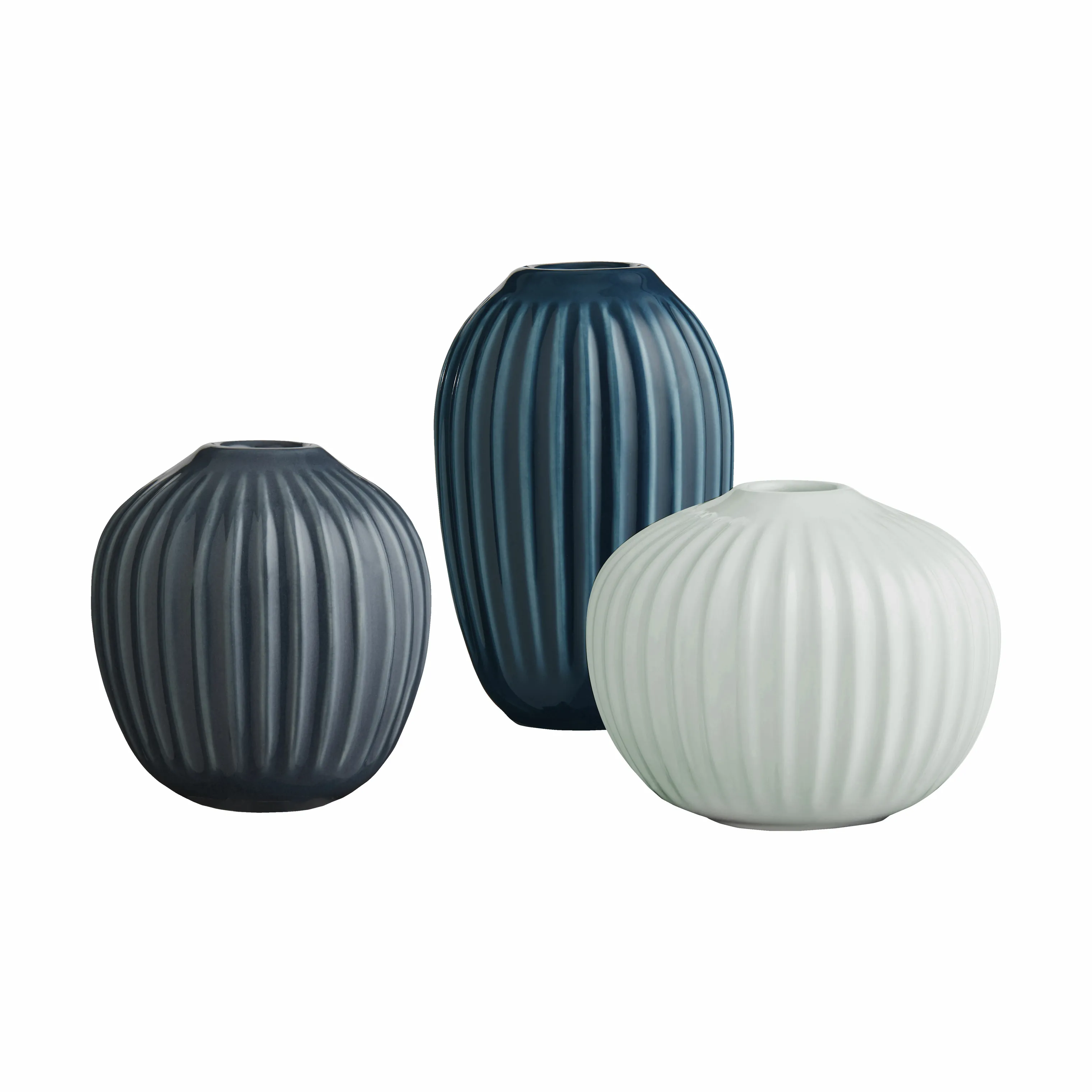 Kähler Hammershøi Vase - 3 stk.