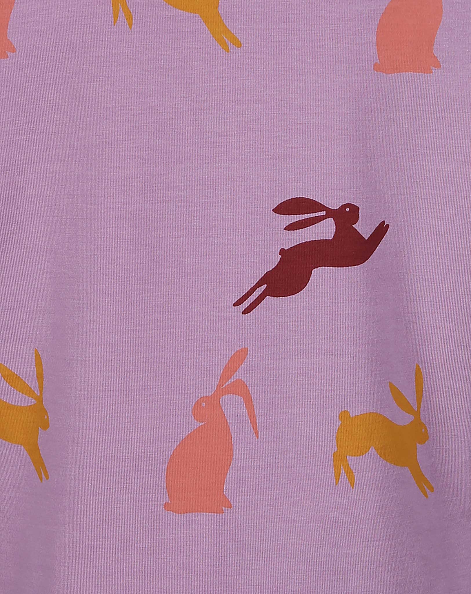 Jersey-T-Shirt ILTA KANIT in valerian lilac