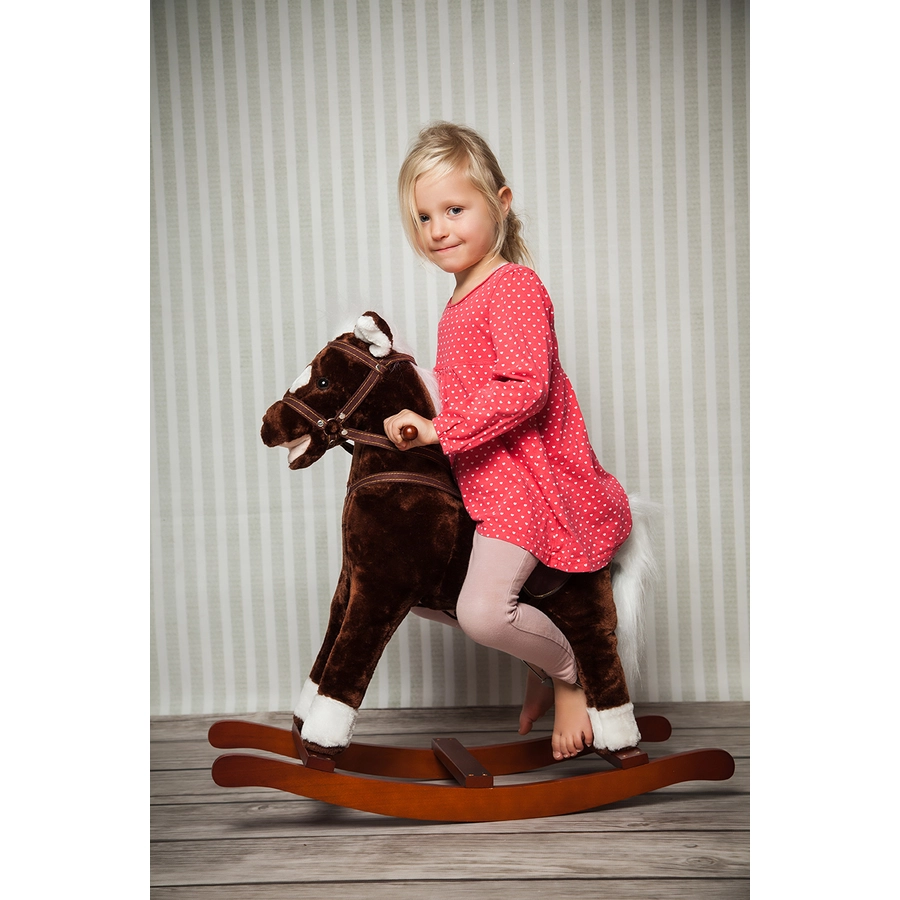 knorr toys® Schaukelpferd Brauny braun