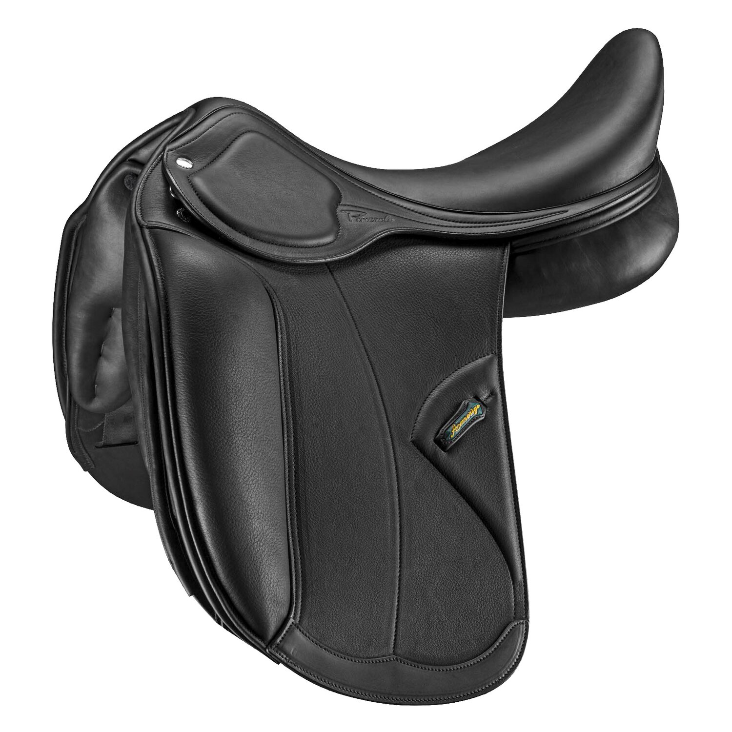Amerigo Dressursattel Pasubio Largo Pinerolo - schwarz - 17.5