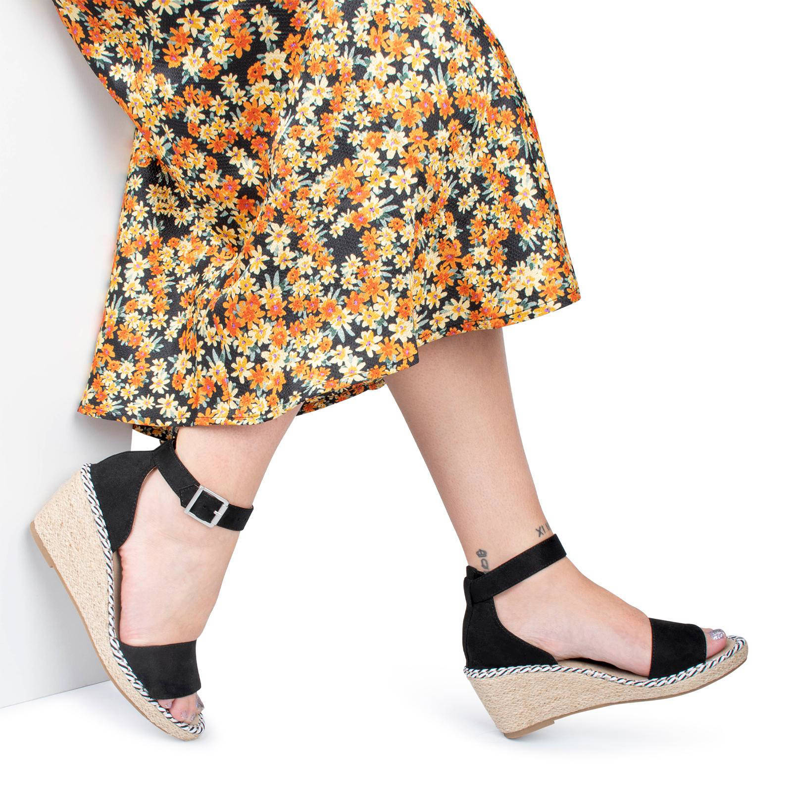 POSH by Poelman Dadu  espadrilles zwart