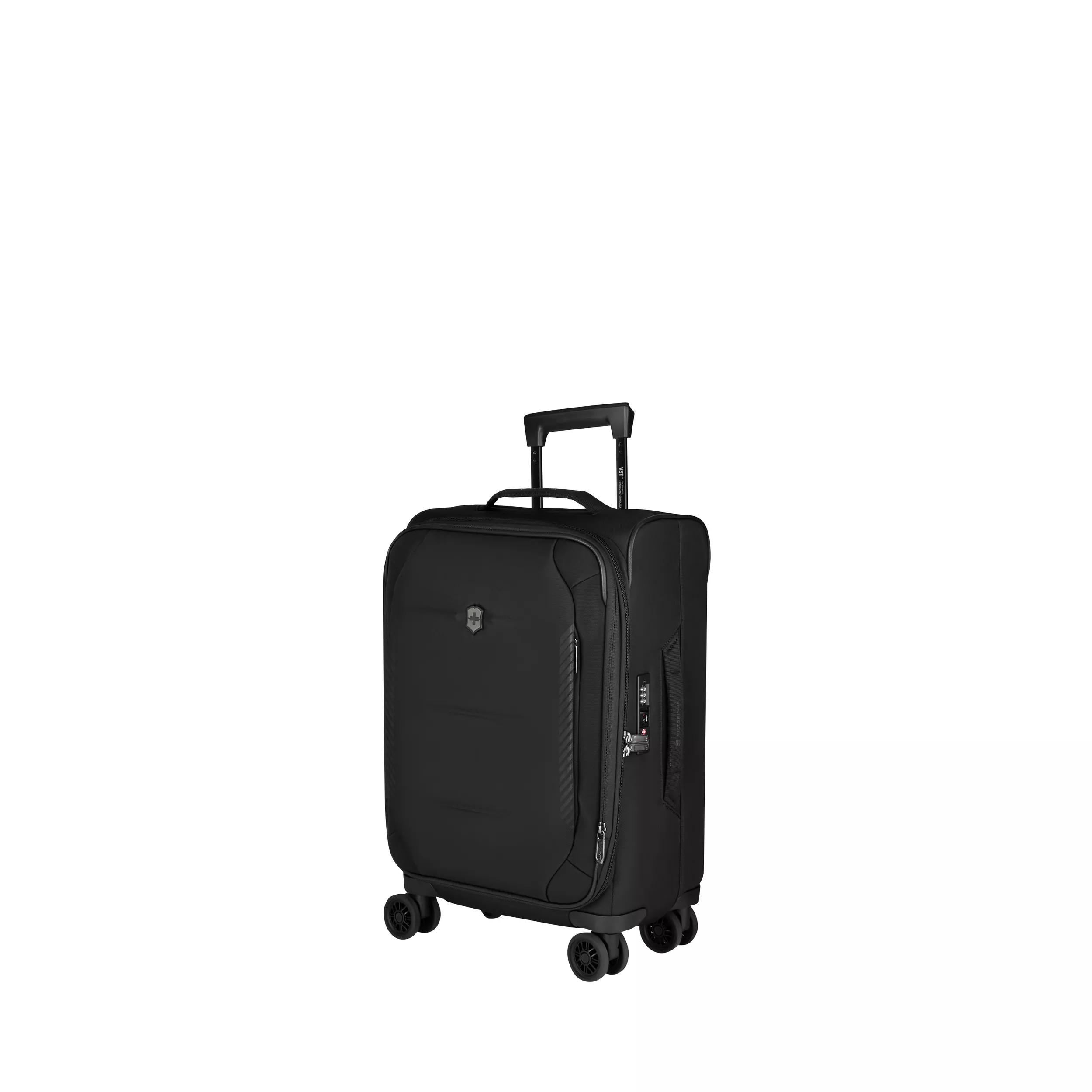 Crosslight Frequent Flyer Softside Carry-On-schwarz