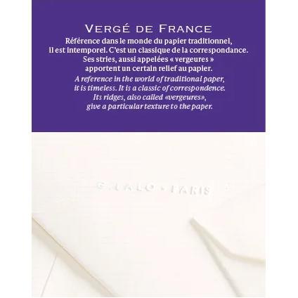 25 enveloppes C6 (114x162mm) Vergé doublées adhésives