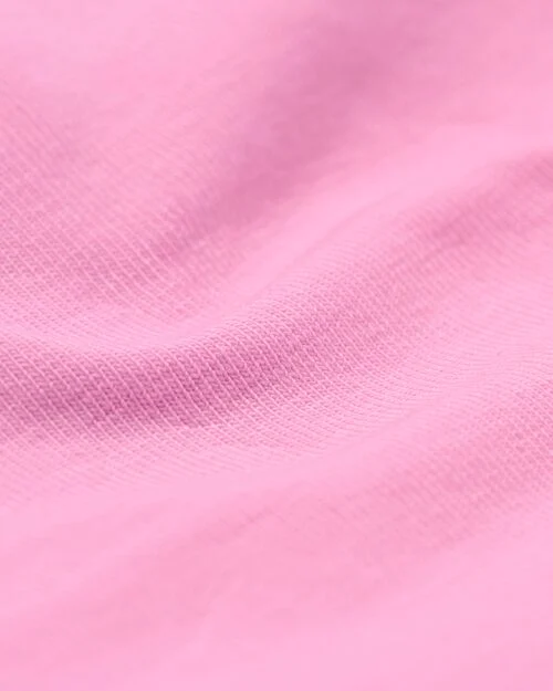 slip brésilien femme coton avec dentelle rose fluorescent