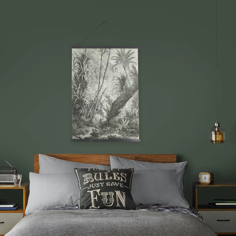 Art for the Home Jungle Amazone Textiel Poster 80x60 cm