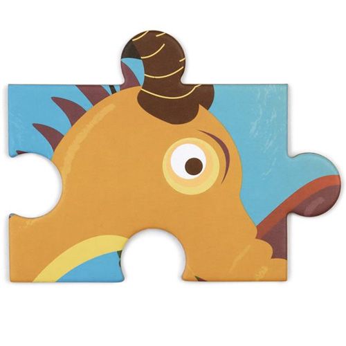 Scratch europe vloerpuzzel draak - 61st