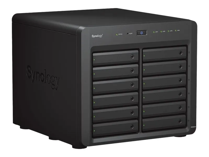 Synology Disk Station DS3622XS  - NAS-server - 12 bays - SATA 6Gb/s - RAID 0, 1, 5, 6, 10, JBOD, RAID F1 - RAM 16 GB - Gigabit Ethernet / 10 Gigabit Ethernet - iSCSI support