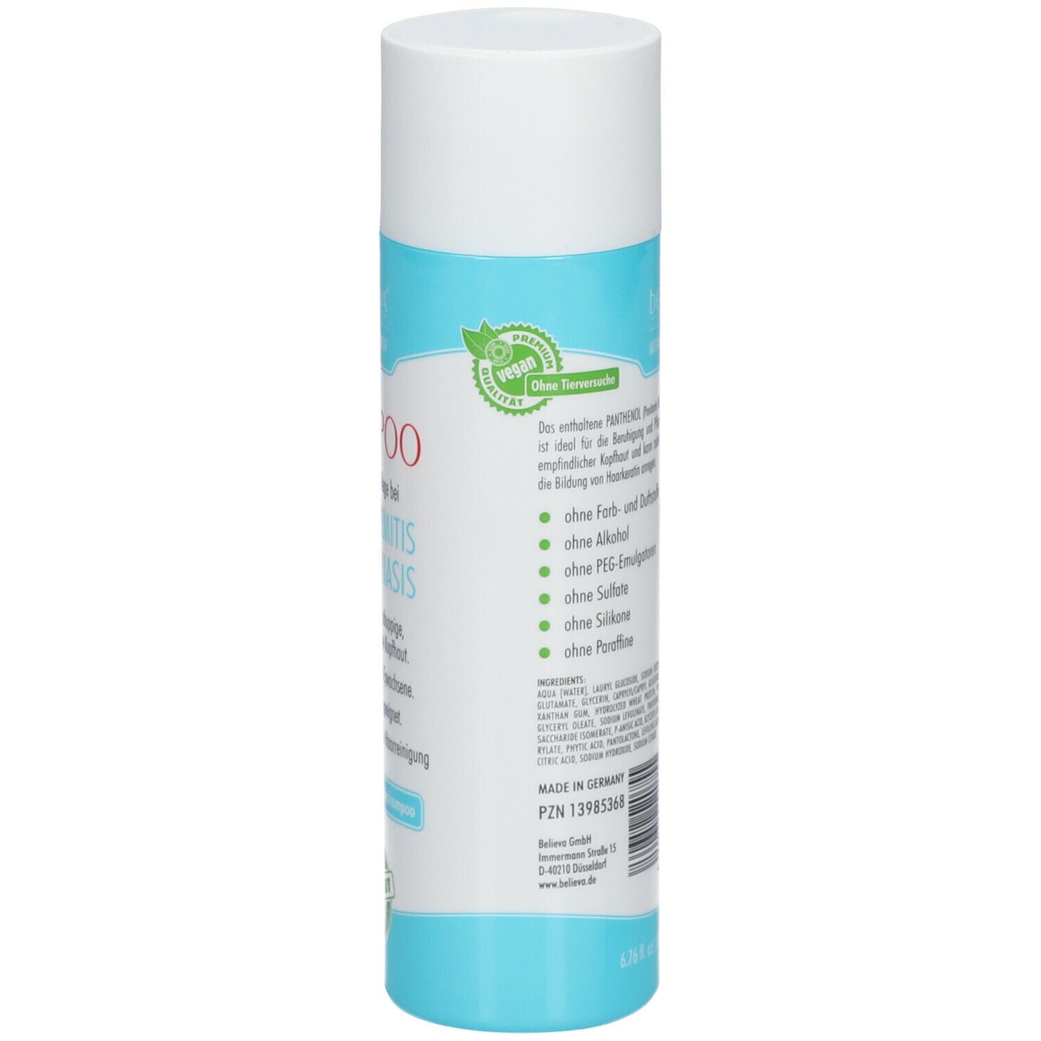 BELIEVA® SHAMPOO NEURODERMITIS UND PSORIASIS